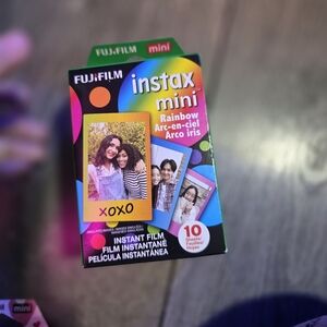 Fujifilm Instax Mini Rainbow Instant Film Pack Of 3